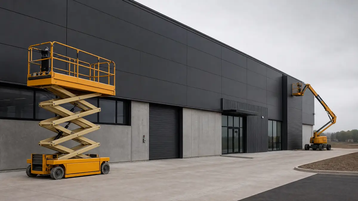 Aerial Lifts jobsite access in Charleston